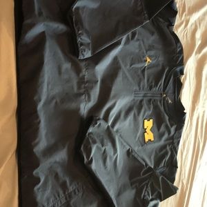Air Jordan, Jumpman, Nike, University of Michigan, 1/4 zip lightweight jacket